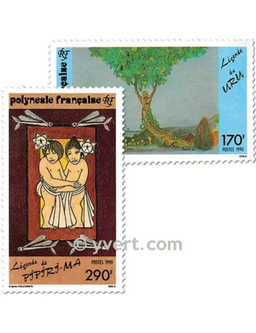 n° 368/370 - Timbre Polynésie Poste 2