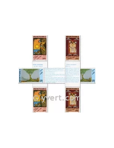 n° 368A/370A - Timbre Polynésie Poste