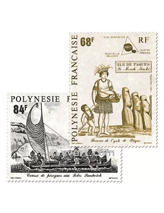 n° 379/381 - Timbre Polynésie Poste