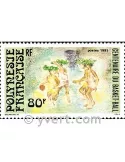 n° 382 - Timbre Polynésie Poste
