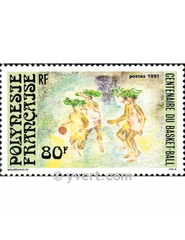 n° 382 - Timbre Polynésie Poste 2