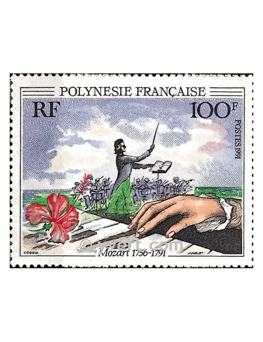n° 389 - Timbre Polynésie Poste