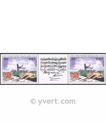 n° 389A - Timbre Polynésie Poste 2