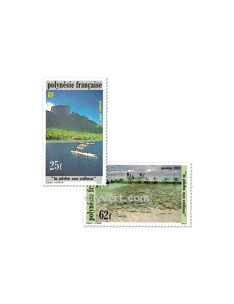 n° 390/392 - Timbre Polynésie Poste