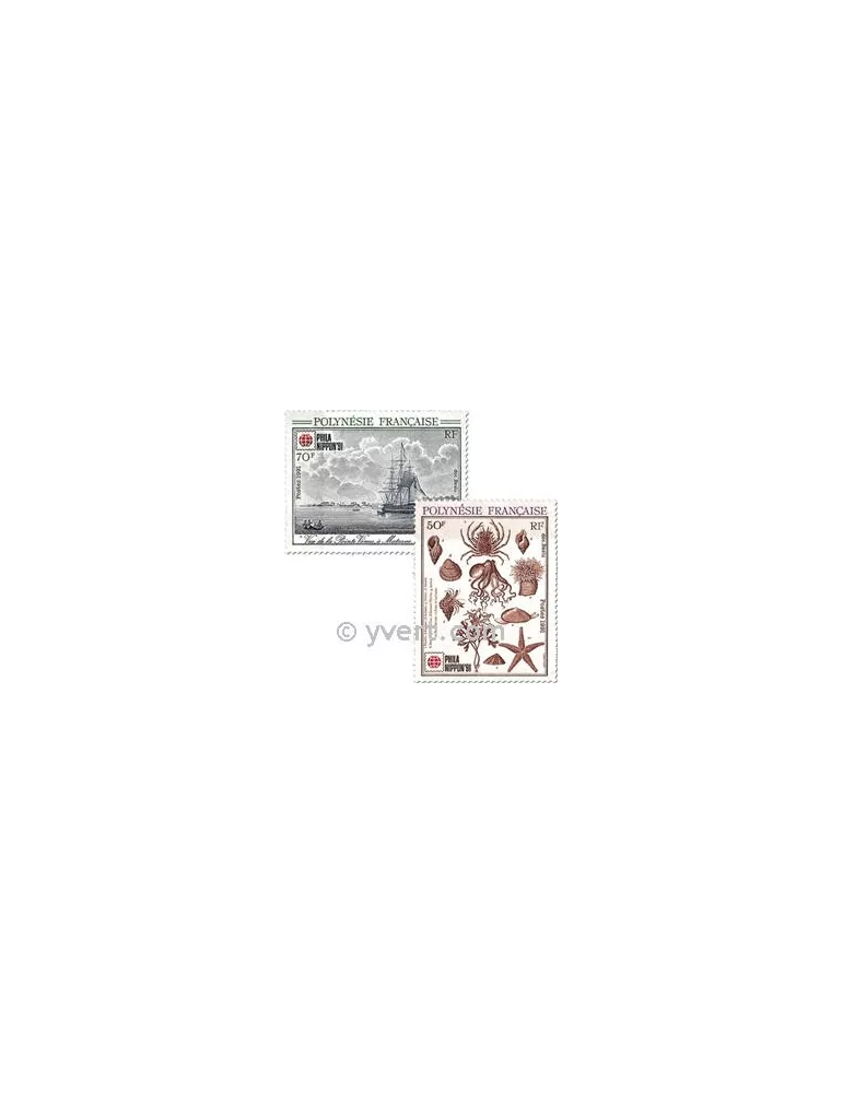 n° 393/394 - Timbre Polynésie Poste