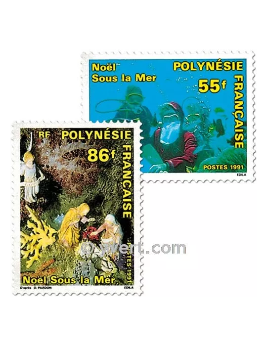 n° 396/398 - Timbre Polynésie Poste