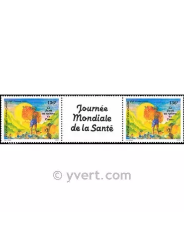 n° 408A - Timbre Polynésie Poste 2