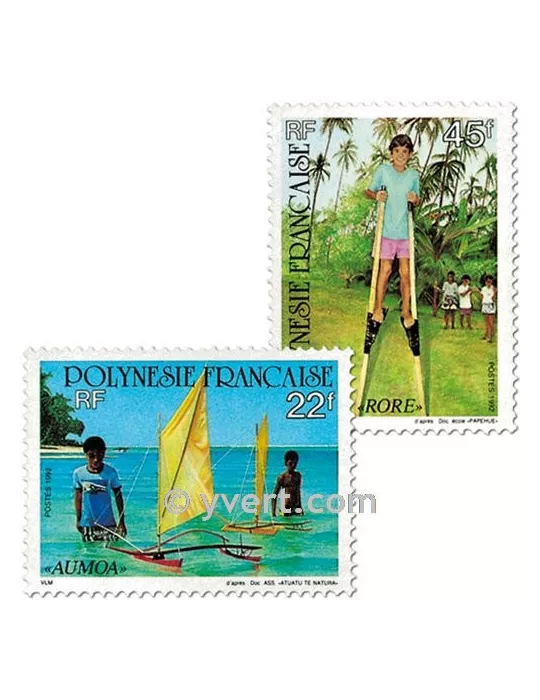 n° 415/417 - Timbre Polynésie Poste