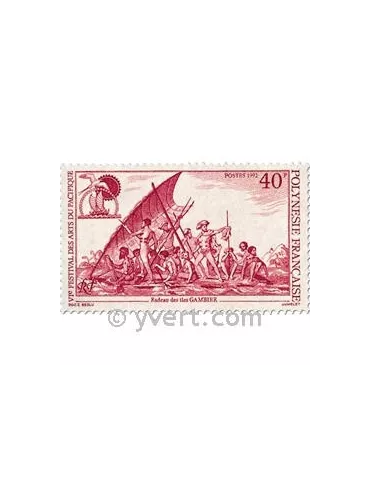 n° 419/420 - Timbre Polynésie Poste