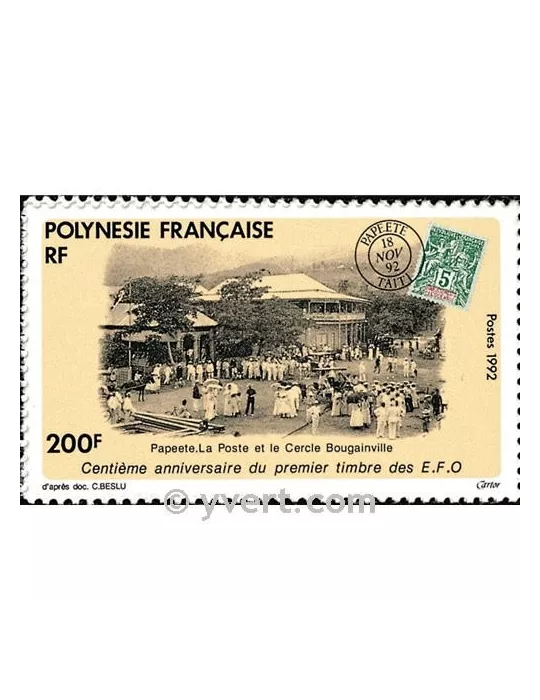 n° 421 - Timbre Polynésie Poste