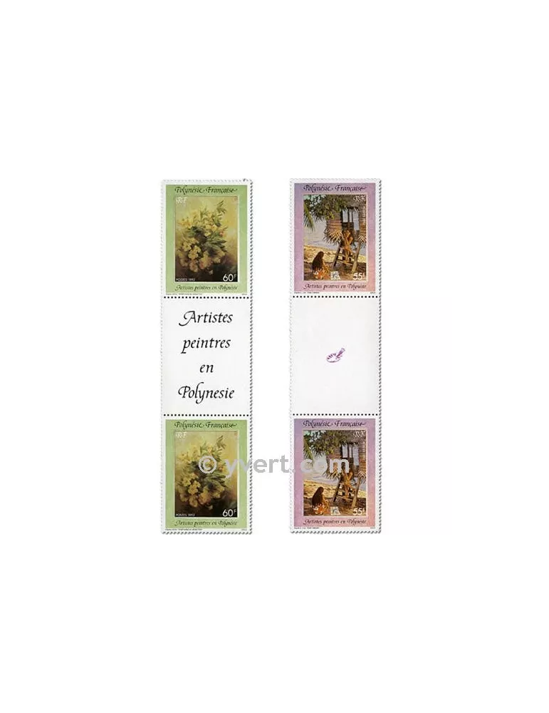 n° 422A/425A - Timbre Polynésie Poste