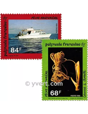 n° 428/430 - Timbre Polynésie Poste 2
