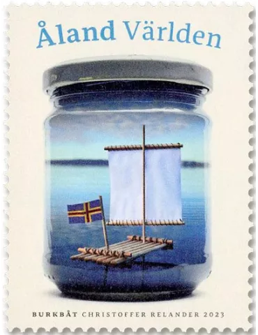 n° 542 - Timbre ALAND Poste