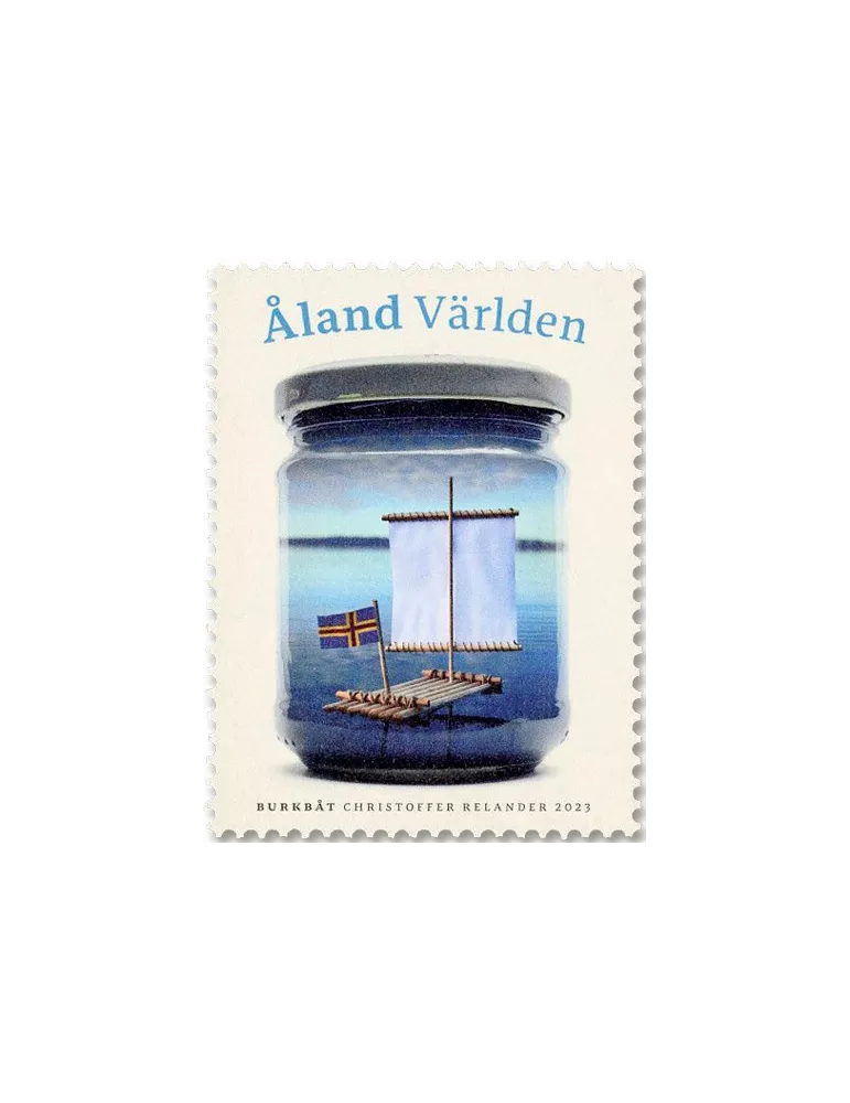 n° 542 - Timbre ALAND Poste