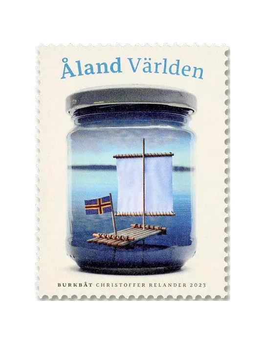 n° 542 - Timbre ALAND Poste