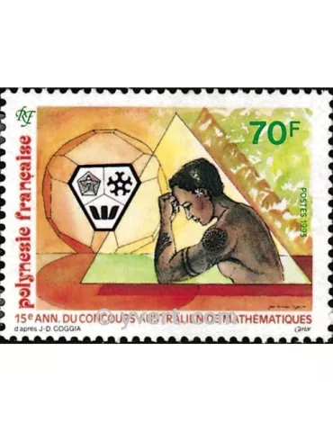 n° 437 - Timbre Polynésie Poste 2