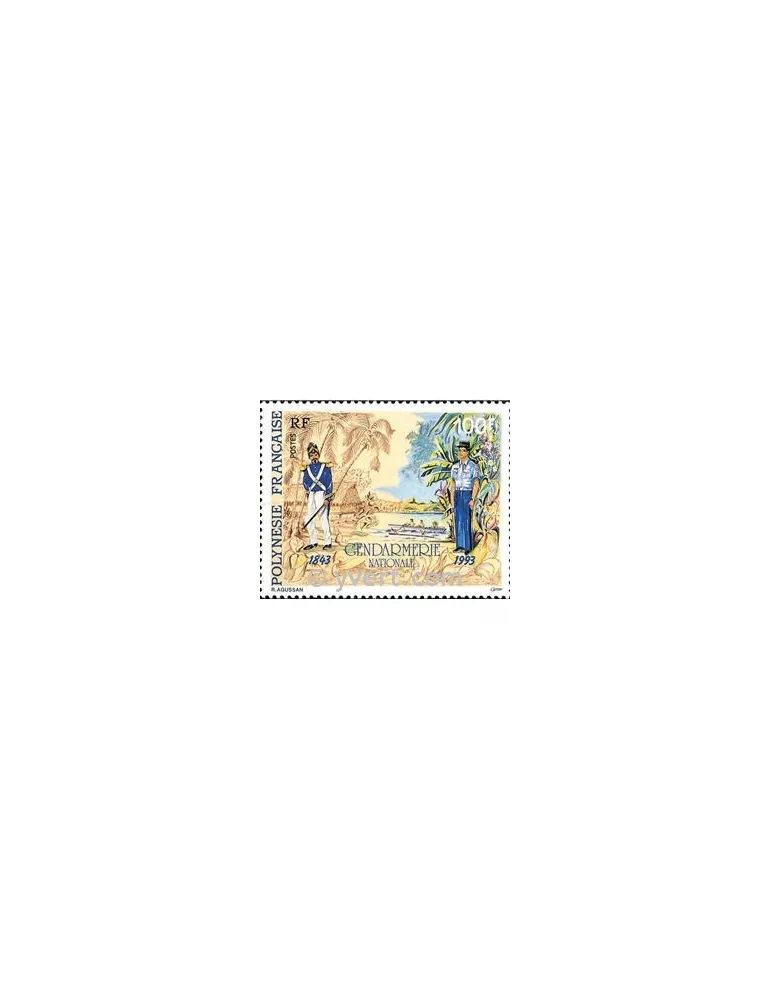 n° 443 - Timbre Polynésie Poste