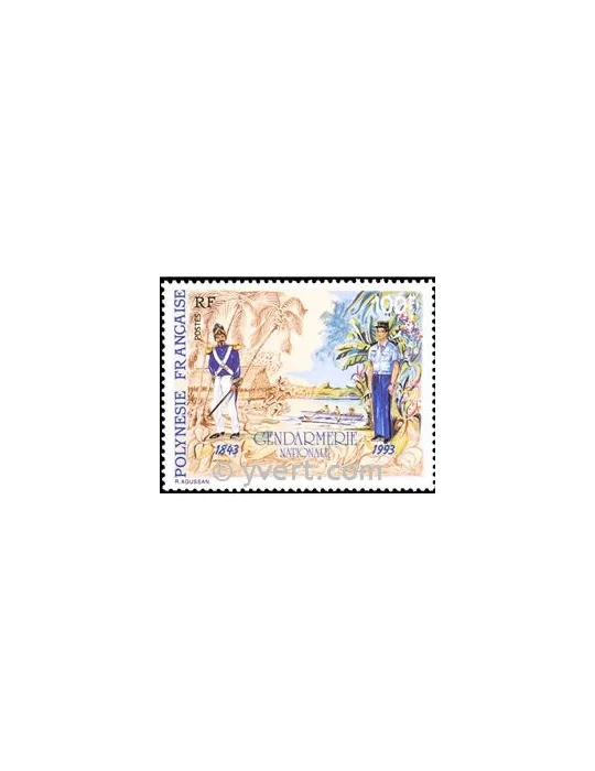 n° 443A - Timbre Polynésie Poste
