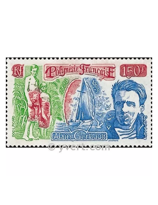 n° 444 - Timbre Polynésie Poste