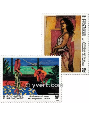 n° 445/448 - Timbre Polynésie Poste 2