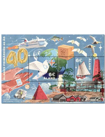 n° F551 - Timbre ALAND Poste