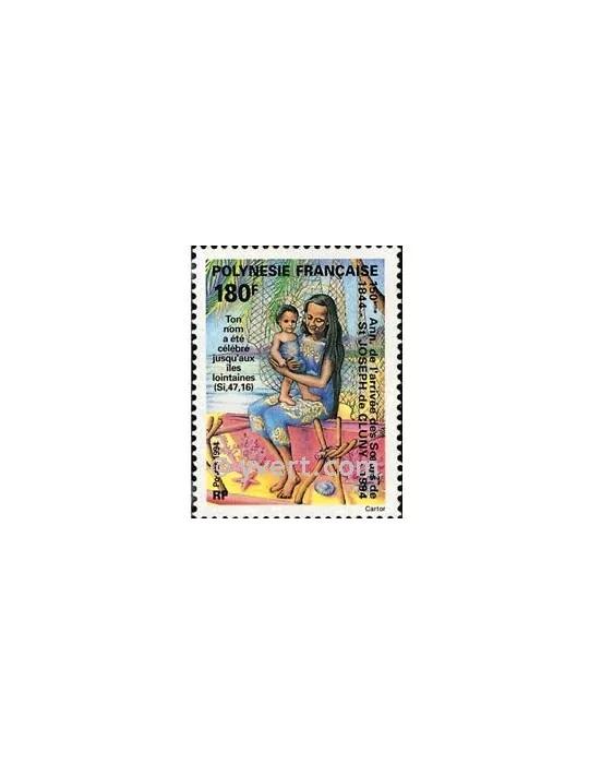 n° 454 - Timbre Polynésie Poste