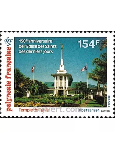 n° 455 - Timbre Polynésie Poste 2