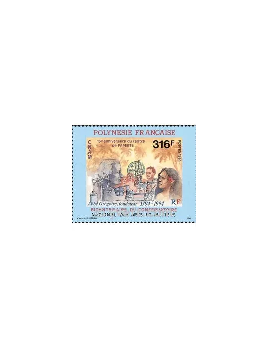 n° 456 - Timbre Polynésie Poste