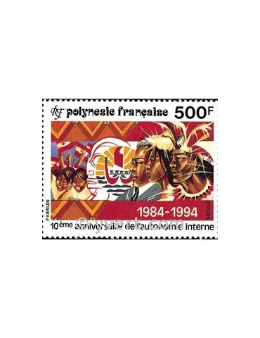 n° 458 - Timbre Polynésie Poste