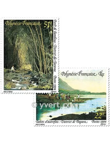 n° 459/461 - Timbre Polynésie Poste 2