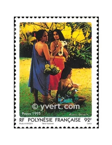 n° 474 - Timbre Polynésie Poste 2
