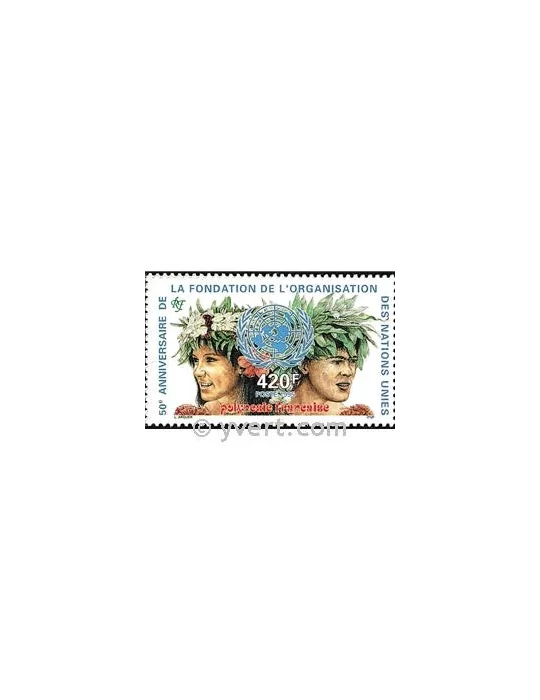 n° 493 - Timbre Polynésie Poste