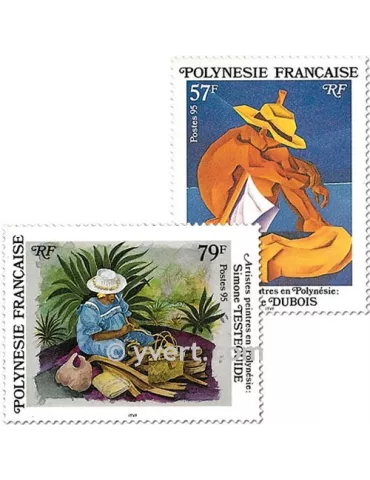 n° 494/497 - Timbre Polynésie Poste 2
