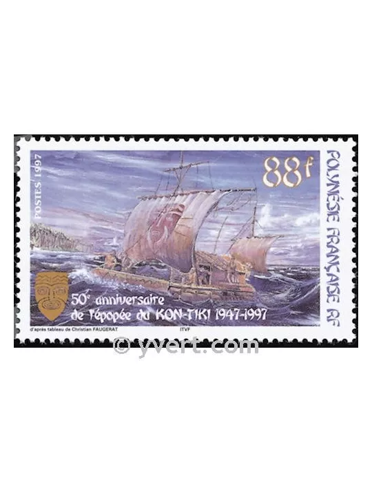 n° 548 - Timbre Polynésie Poste