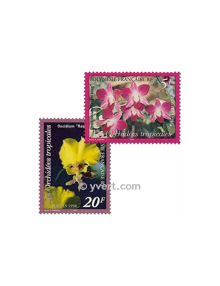 n° 560/563 - Timbre Polynésie Poste