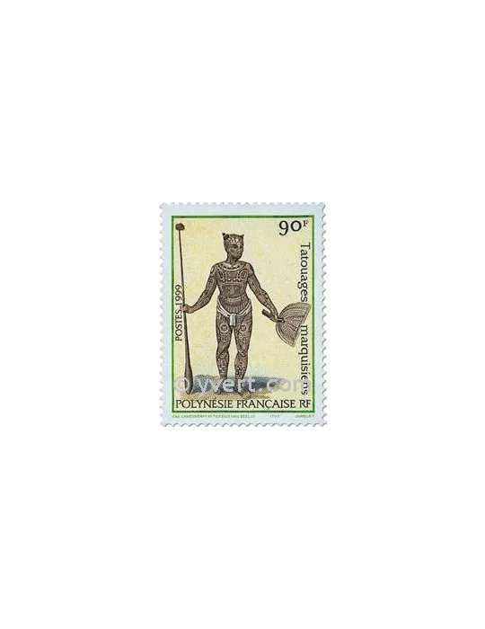n° 584/585 - Timbre Polynésie Poste