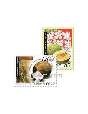 n° 588/589 - Timbre Polynésie Poste