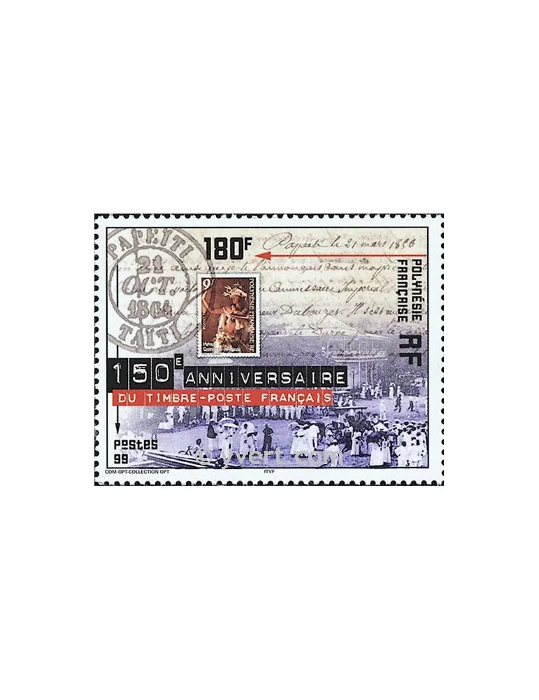 n° 602 - Timbre Polynésie Poste