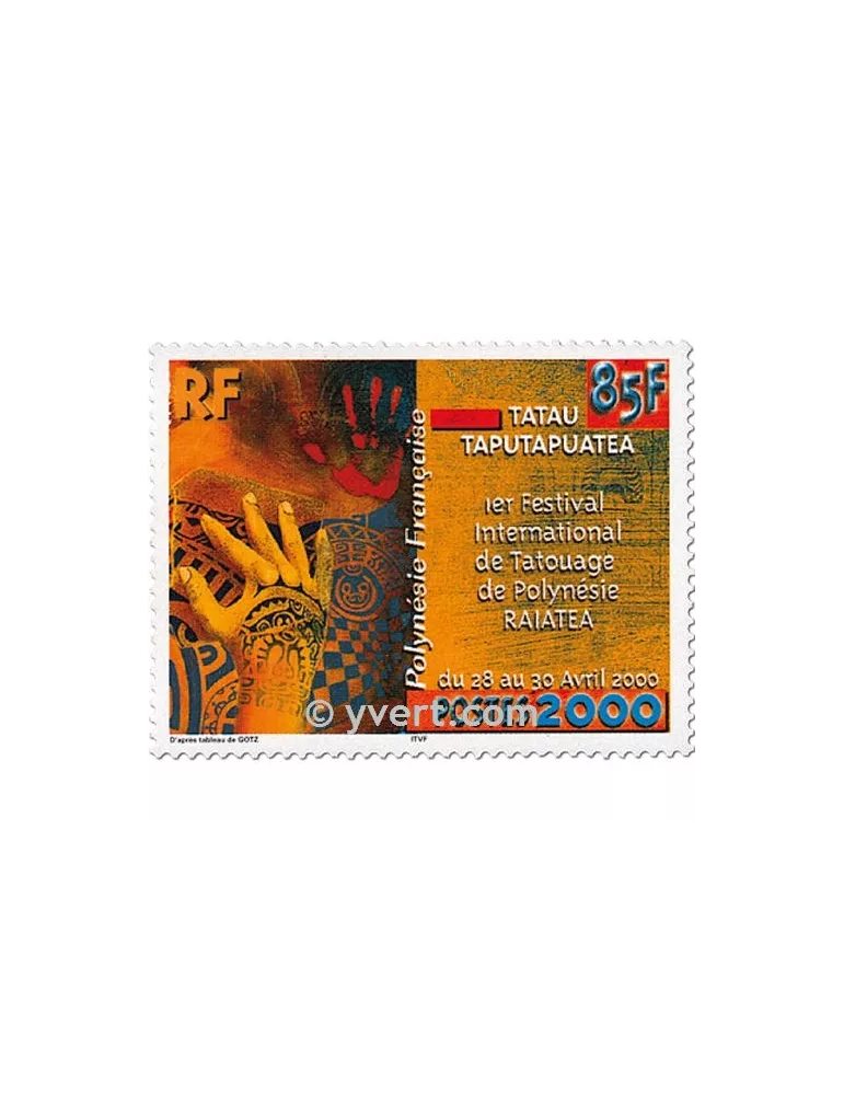 n° 614/617 - Timbre Polynésie Poste