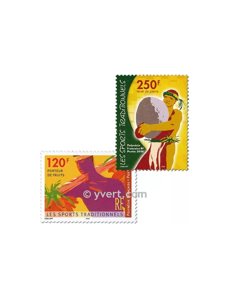 n° 625/626 - Timbre Polynésie Poste