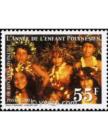 n° 637 - Timbre Polynésie Poste 2