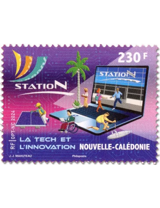 n° 1468 - Timbre Nelle Calédonie Poste