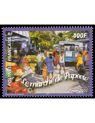 n° 673 - Timbre Polynésie Poste 2