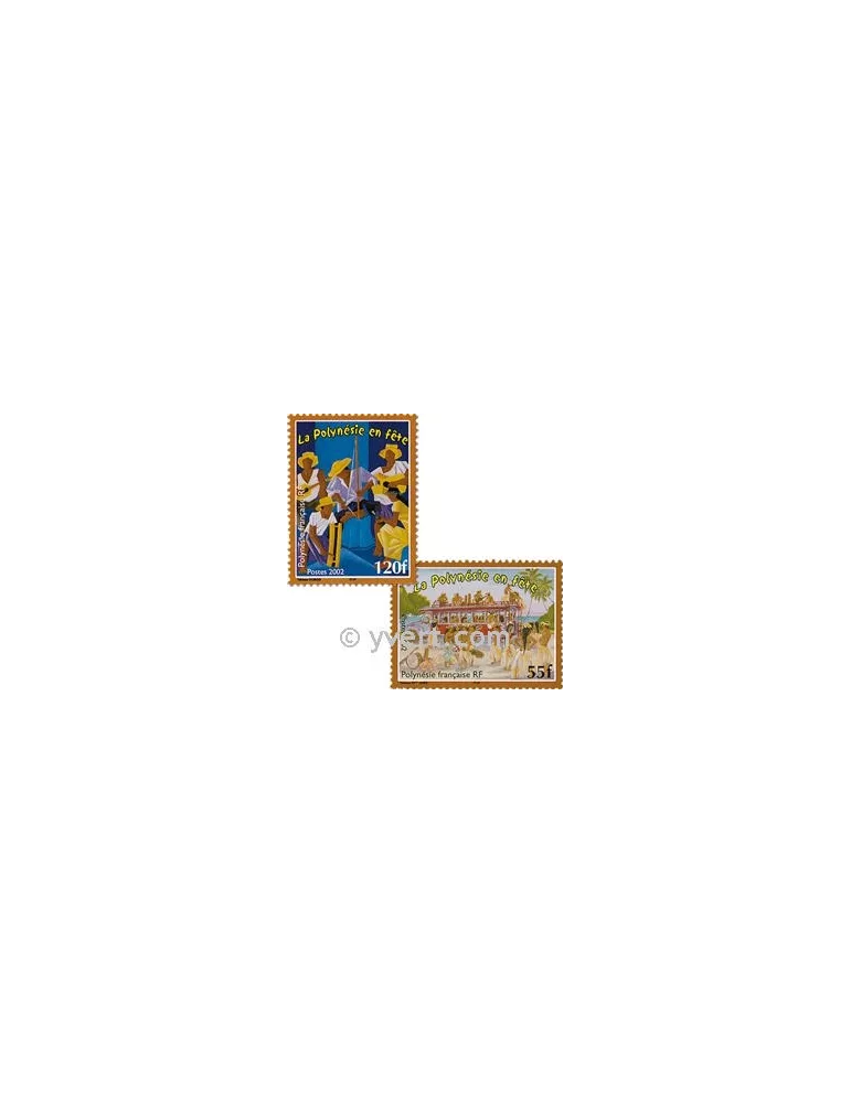n° 680/681 - Timbre Polynésie Poste