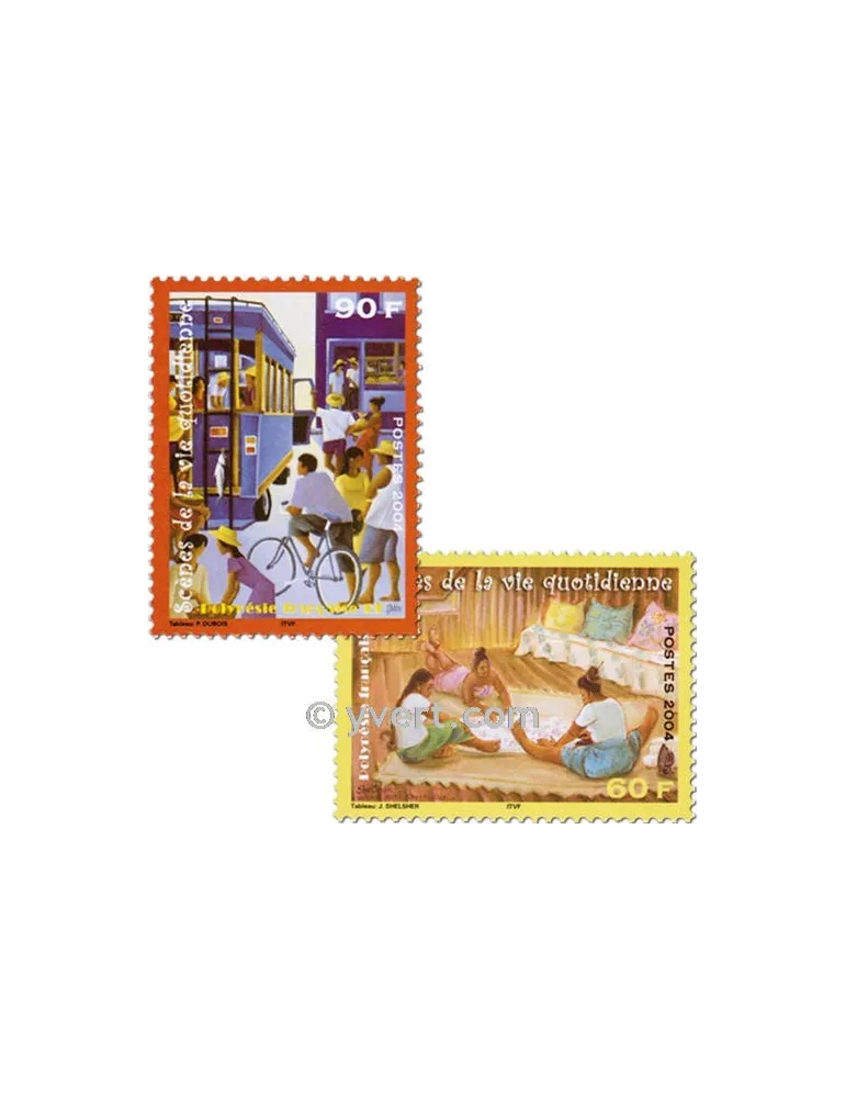 n° 706/707 - Timbre Polynésie Poste