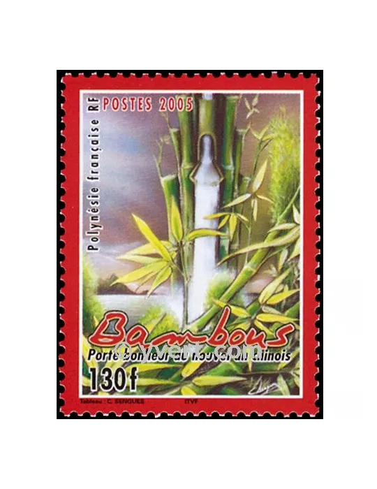 n° 738 - Timbre Polynésie Poste