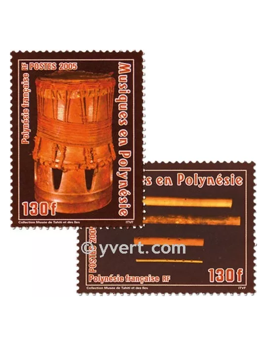 n° 752/753 - Timbre Polynésie Poste