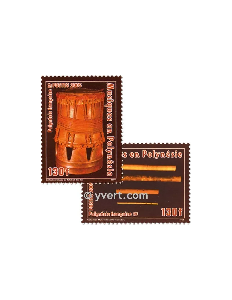 n° 752/753 - Timbre Polynésie Poste