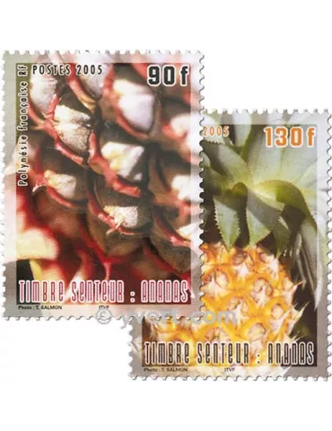 n° 755/756 - Timbre Polynésie Poste 2