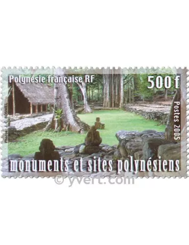 n° 757/758 - Timbre Polynésie Poste 2